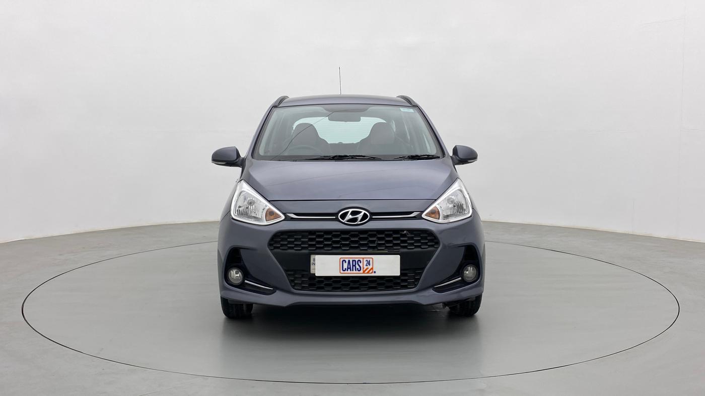 2018 Hyundai Grand i10 SPORTZ AT 1.2 KAPPA VTVT, Petrol, Automatic, 24,548 km, Front