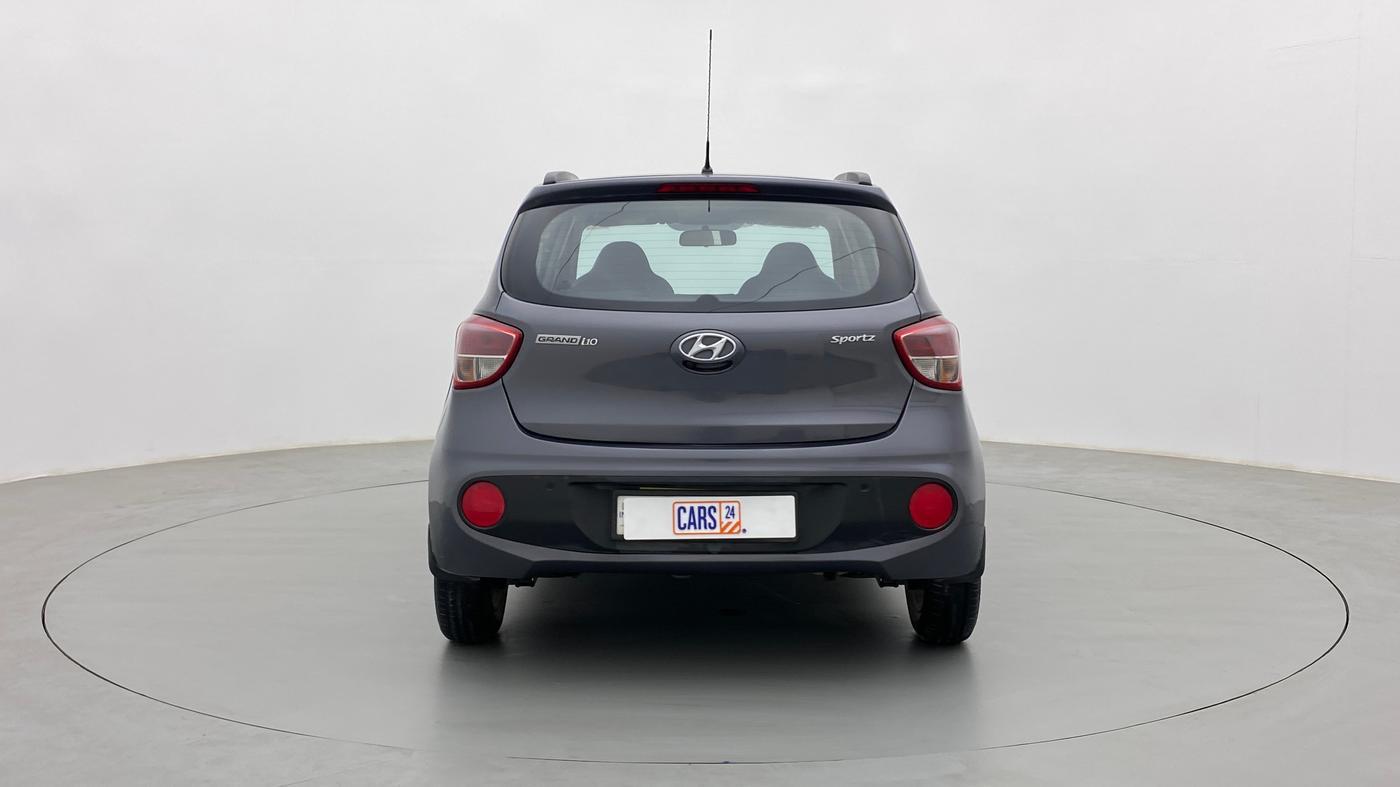 2018 Hyundai Grand i10 SPORTZ AT 1.2 KAPPA VTVT, Petrol, Automatic, 24,548 km, Back/Rear