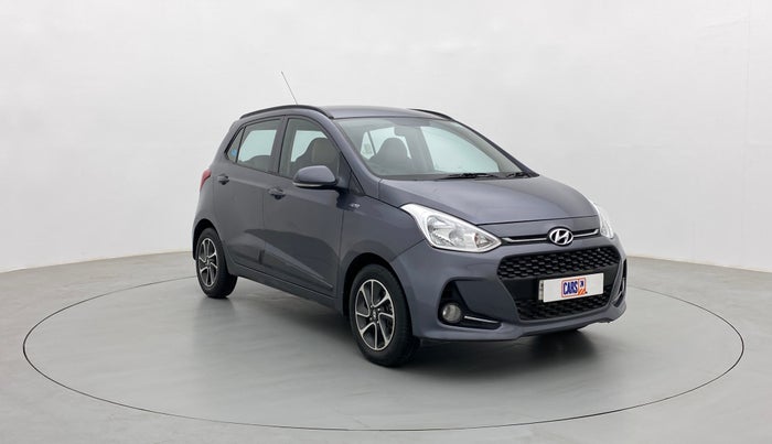 2018 Hyundai Grand i10 SPORTZ AT 1.2 KAPPA VTVT, Petrol, Automatic, 24,548 km, Right Front Diagonal