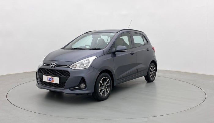 2018 Hyundai Grand i10 SPORTZ AT 1.2 KAPPA VTVT, Petrol, Automatic, 24,548 km, Left Front Diagonal