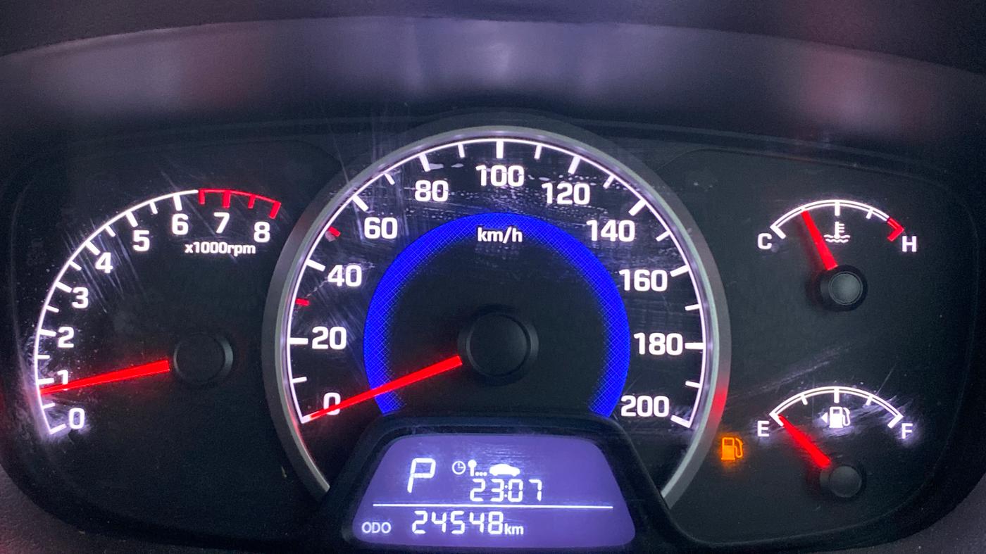 2018 Hyundai Grand i10 SPORTZ AT 1.2 KAPPA VTVT, Petrol, Automatic, 24,548 km, Odometer Image