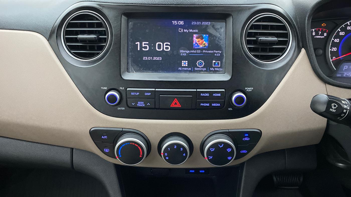 2018 Hyundai Grand i10 SPORTZ AT 1.2 KAPPA VTVT, Petrol, Automatic, 24,548 km, Air Conditioner