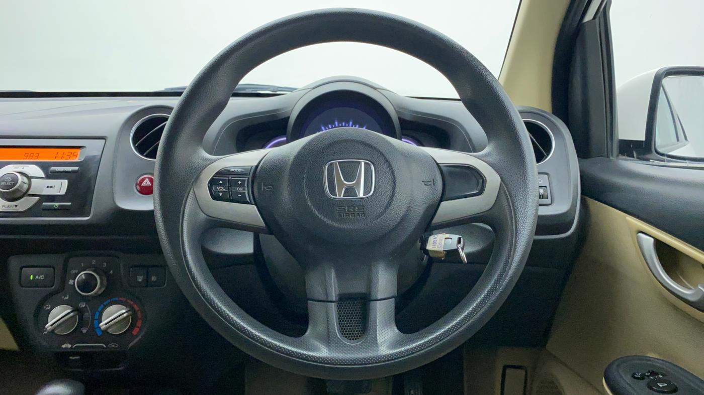 2016 Honda Brio 1.2 VX AT I VTEC, Petrol, Automatic, 43,082 km, Steering Wheel Close Up