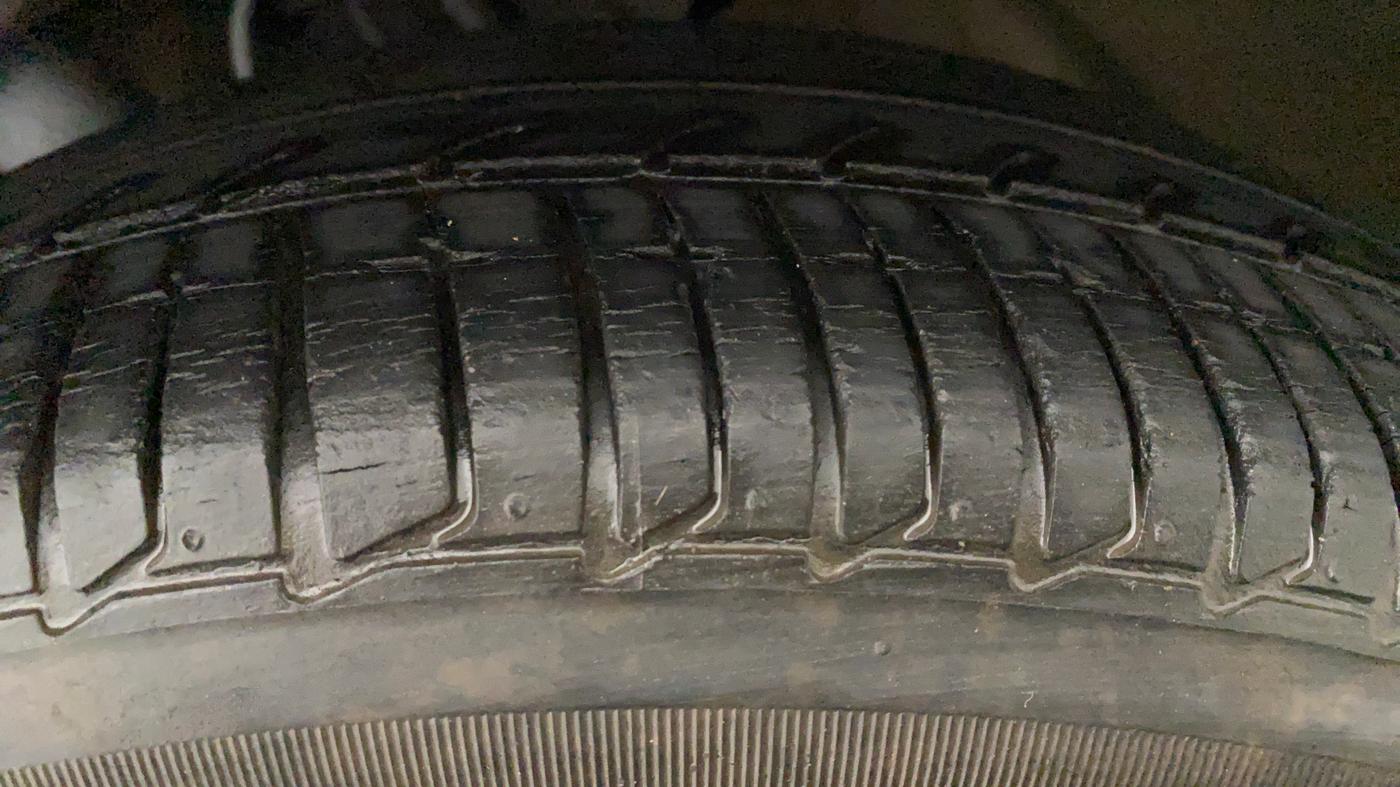 2019 Tata Tiago XZA PLUS PETROL, Petrol, Automatic, 13,830 km, Left Rear Tyre Tread