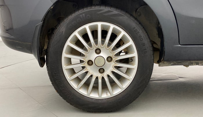 2014 Tata Zest XMS RT, Petrol, Manual, 74,916 km, Right Rear Wheel