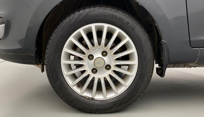 2014 Tata Zest XMS RT, Petrol, Manual, 74,916 km, Left Front Wheel