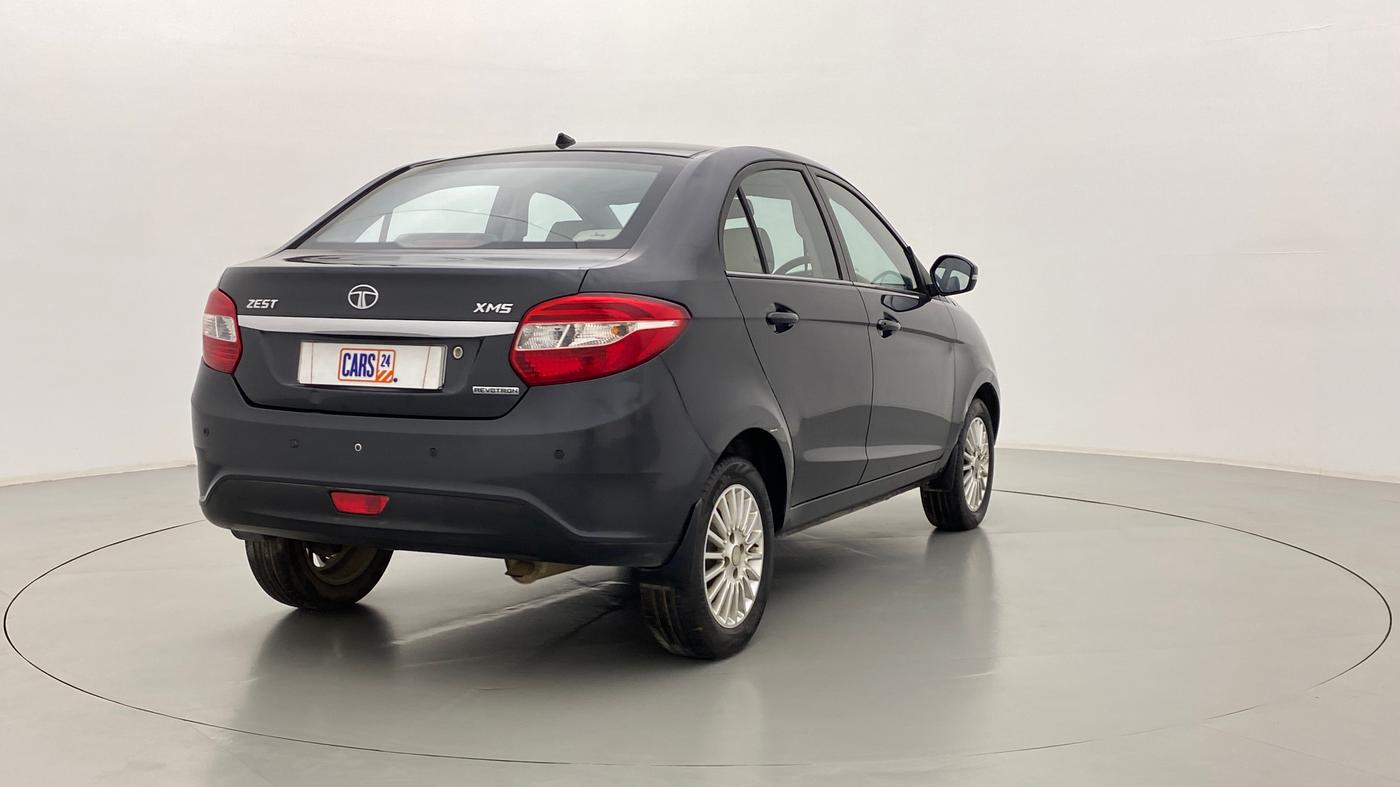 2014 Tata Zest XMS RT, Petrol, Manual, 74,916 km, Right Back Diagonal