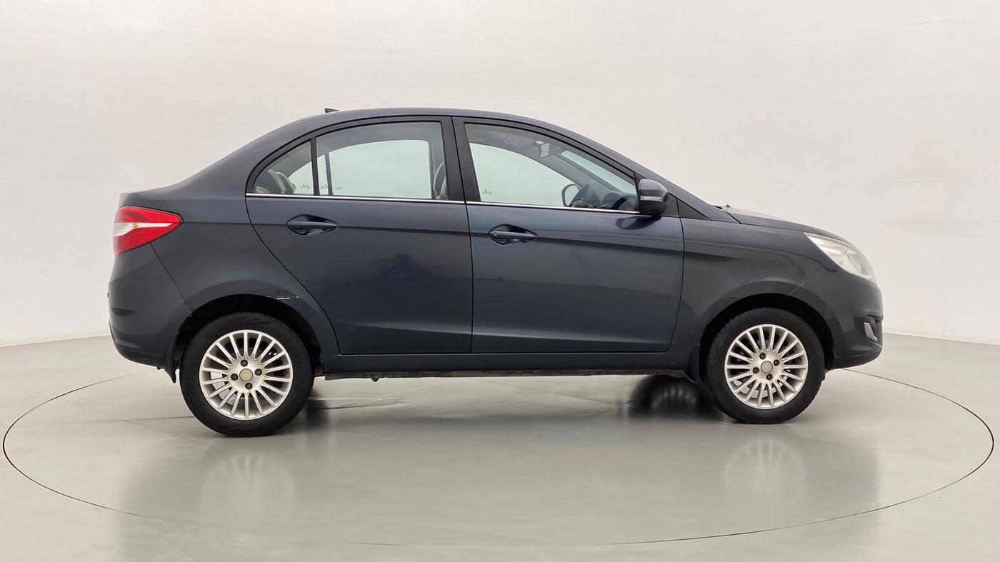 2014 Tata Zest XMS RT, Petrol, Manual, 74,916 km, Right Side View