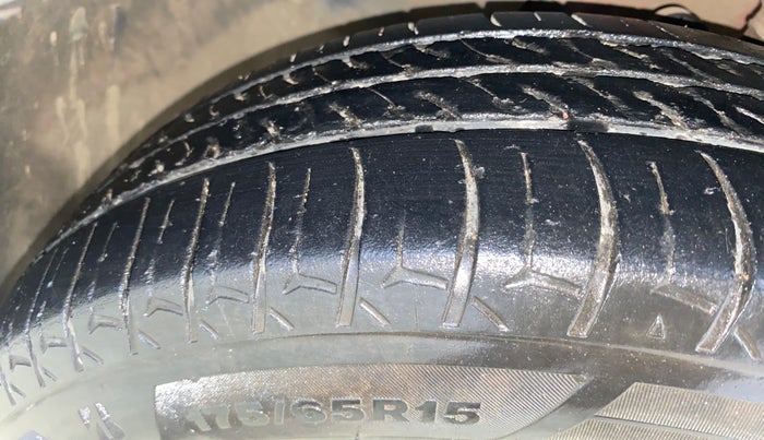 2017 Maruti IGNIS ALPHA 1.2 AMT, Petrol, Automatic, 47,352 km, Left Front Tyre Tread