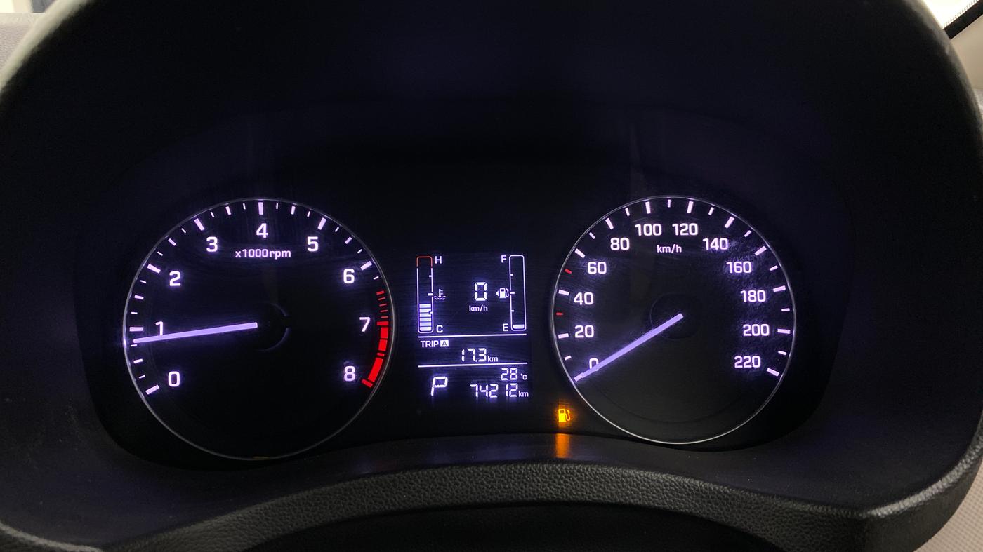 2017 Hyundai Creta SX PLUS AT 1.6 PETROL, Petrol, Automatic, 74,195 km, Odometer Image