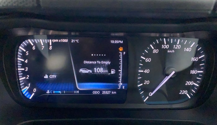 2020 Tata ALTROZ XZ PETROL, Petrol, Manual, 25,421 km, Odometer Image