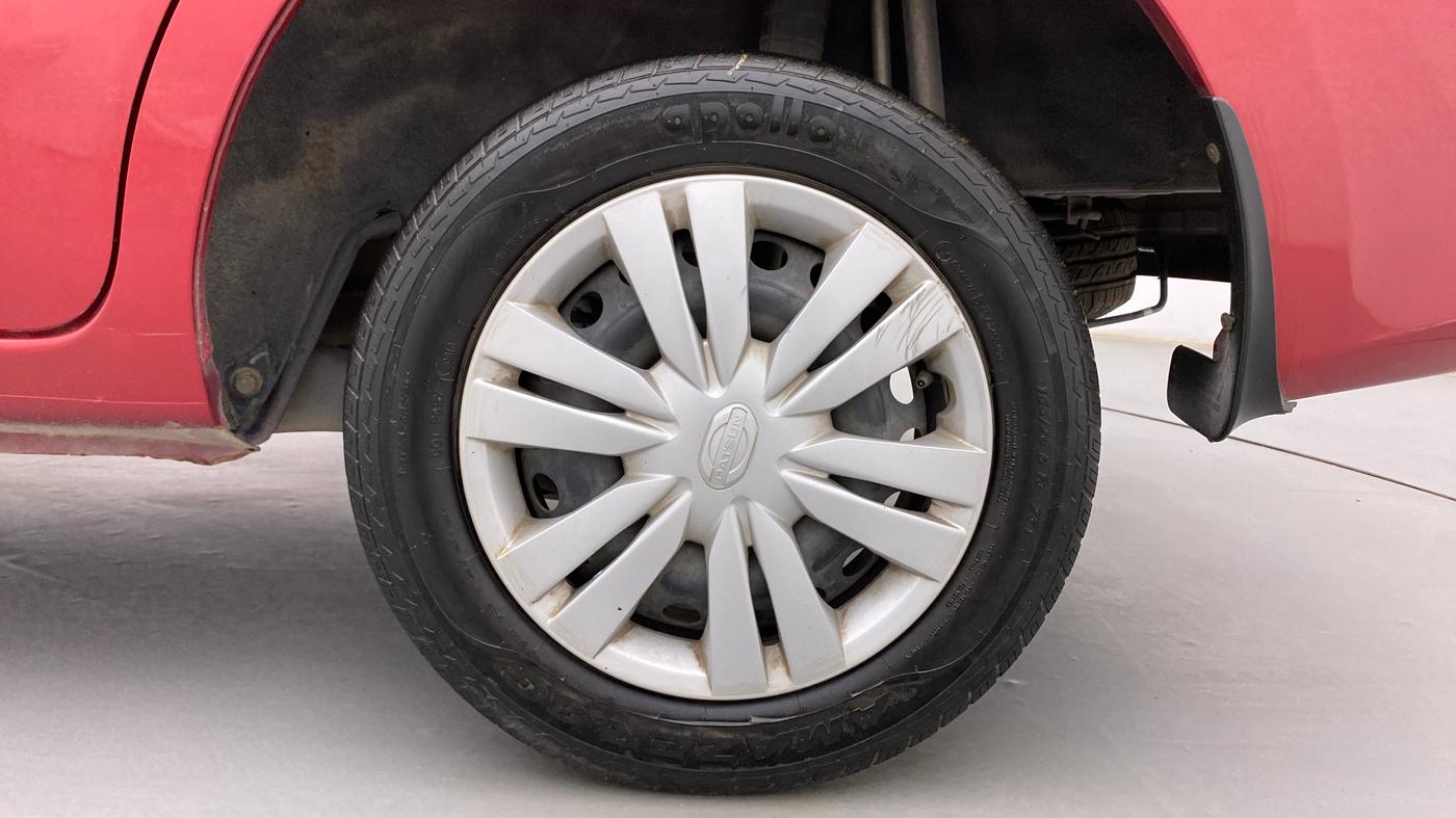 2018 Datsun Go Plus T, Petrol, Manual, 46,049 km, Left Rear Wheel