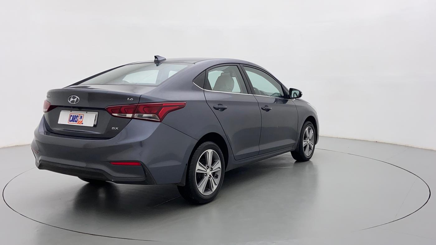 2017 Hyundai Verna 1.6 SX VTVT, Petrol, Manual, 25,013 km, Right Back Diagonal
