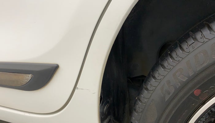 2020 Maruti Dzire ZXI Plus AMT, Petrol, Automatic, 33,008 km, Left quarter panel - Minor scratches