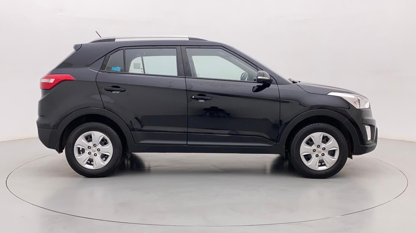 2017 Hyundai Creta E PLUS 1.6 PETROL, Petrol, Manual, 33,957 km, Right Side View