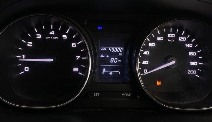2019 Tata Tiago XZ PLUS PETROL, Petrol, Manual, 49,076 km, Odometer Image