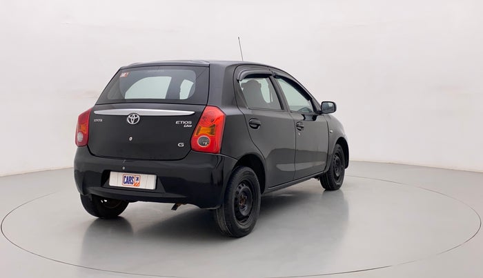 2012 Toyota Etios Liva G, Petrol, Manual, 1,27,764 km, Right Back Diagonal