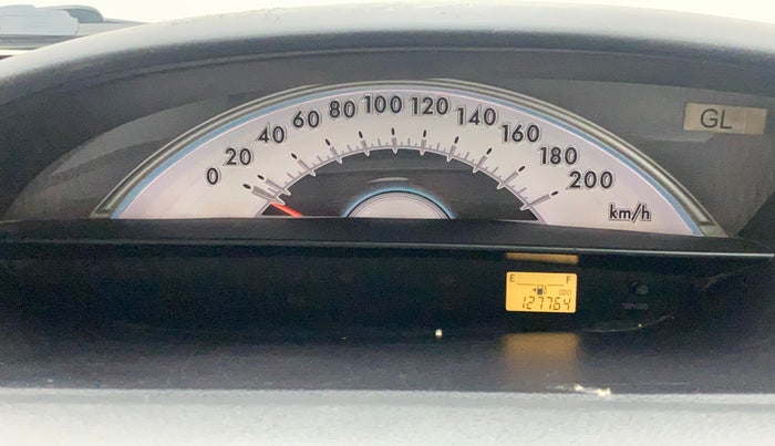 2012 Toyota Etios Liva G, Petrol, Manual, 1,27,764 km, Odometer Image
