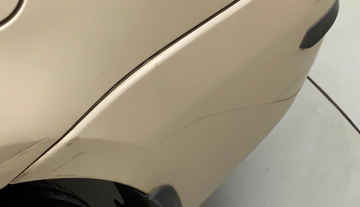 2011 Toyota Etios G, Petrol, Manual, 64,819 km, Rear bumper - Minor scratches