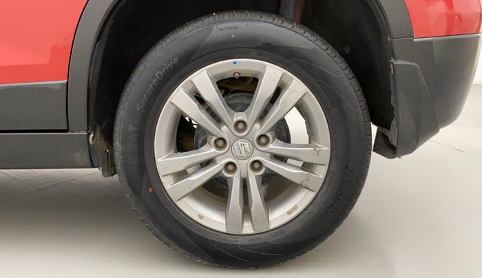 2016 Maruti Vitara Brezza ZDI PLUS DUAL TONE, Diesel, Manual, 55,290 km, Left Rear Wheel