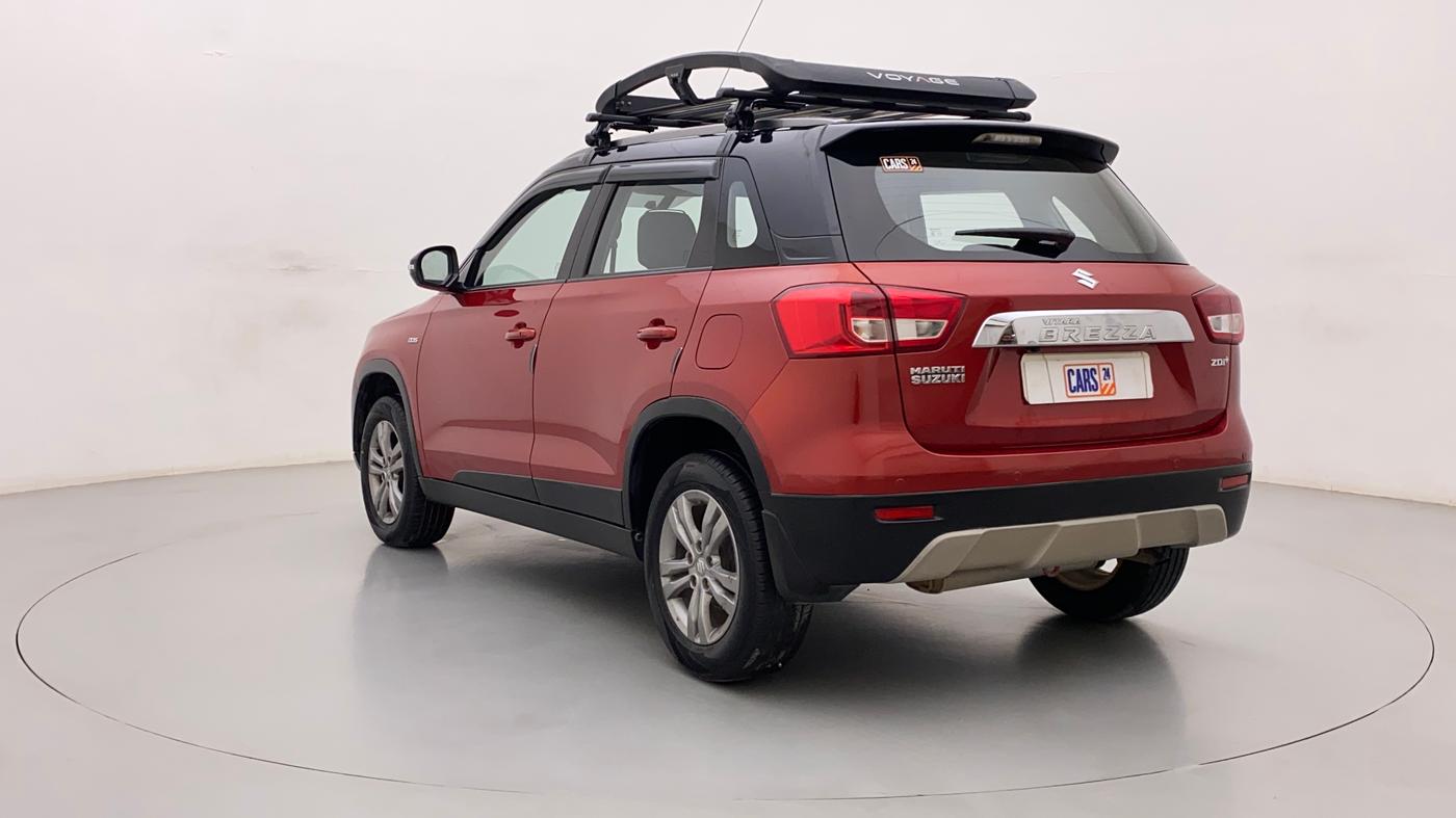 2016 Maruti Vitara Brezza ZDI PLUS DUAL TONE, Diesel, Manual, 55,290 km, Left Back Diagonal