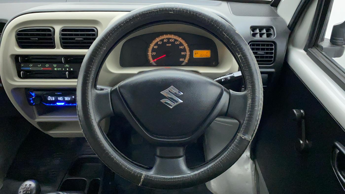 2021 Maruti Eeco 5 STR WITH AC PLUSHTR, Petrol, Manual, 10,252 km, Steering Wheel Close Up