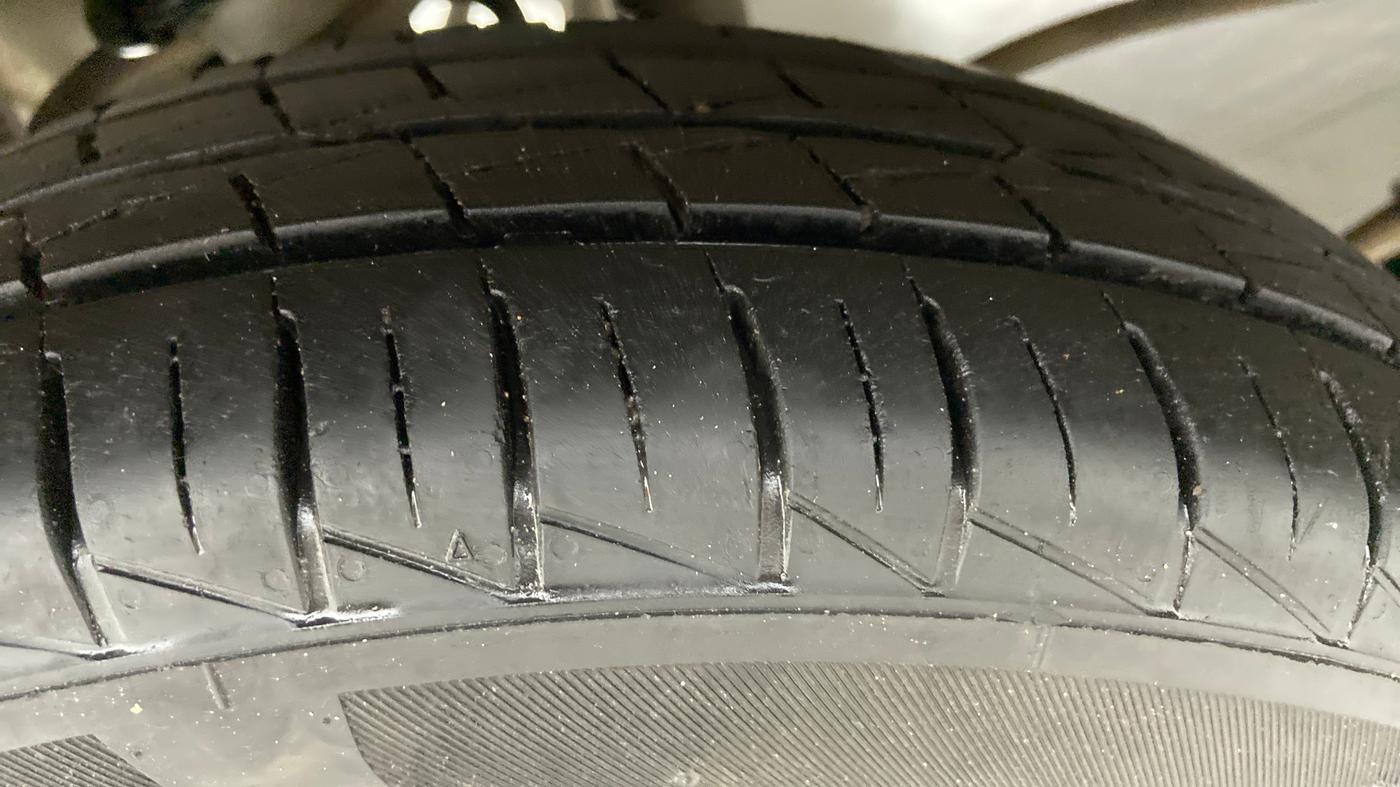 2021 Maruti Alto LXI CNG, CNG, Manual, 20,270 km, Right Rear Tyre Tread