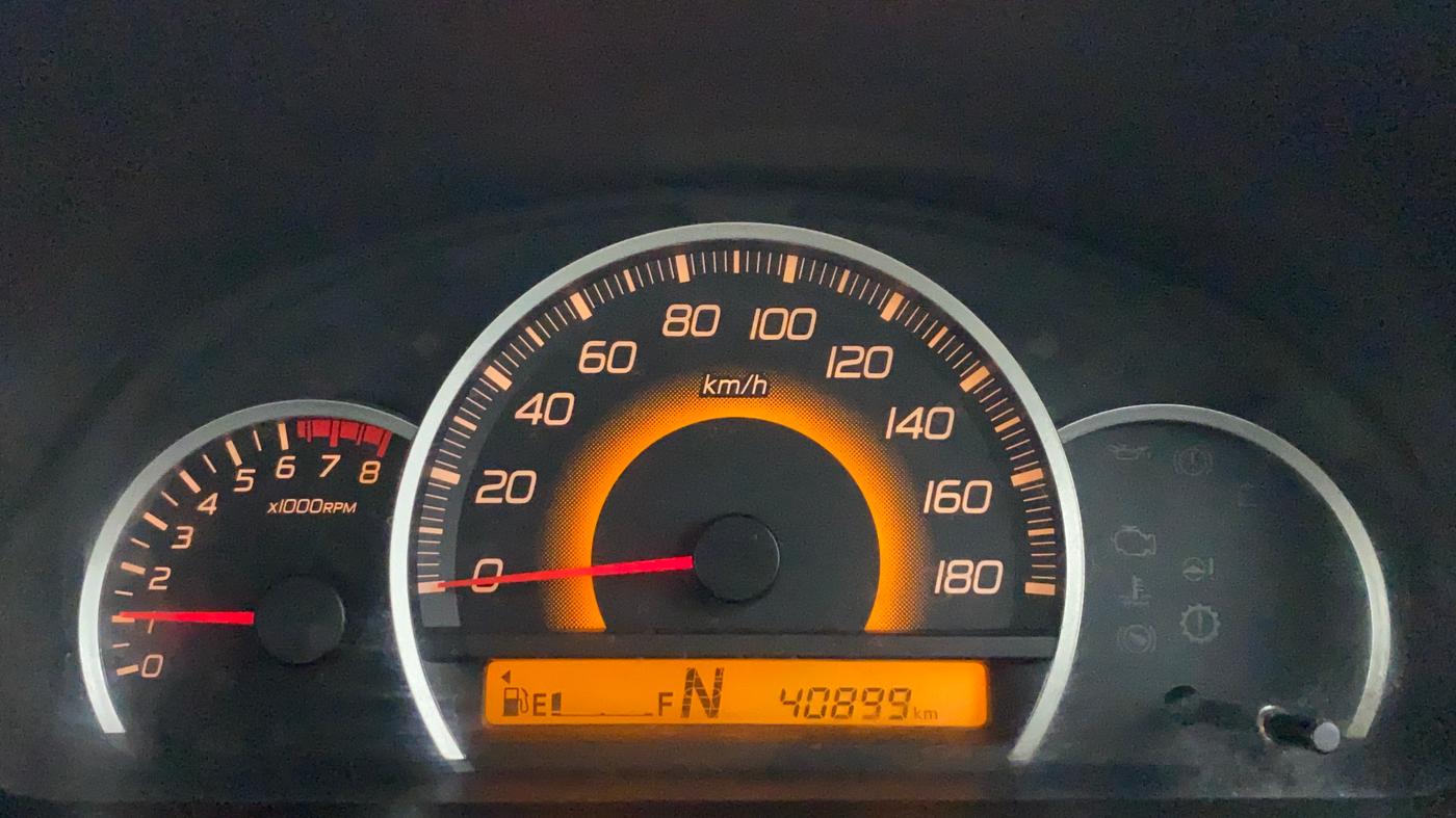 2015 Maruti Wagon R 1.0 VXI AMT, Petrol, Automatic, 41,000 km, Odometer Image
