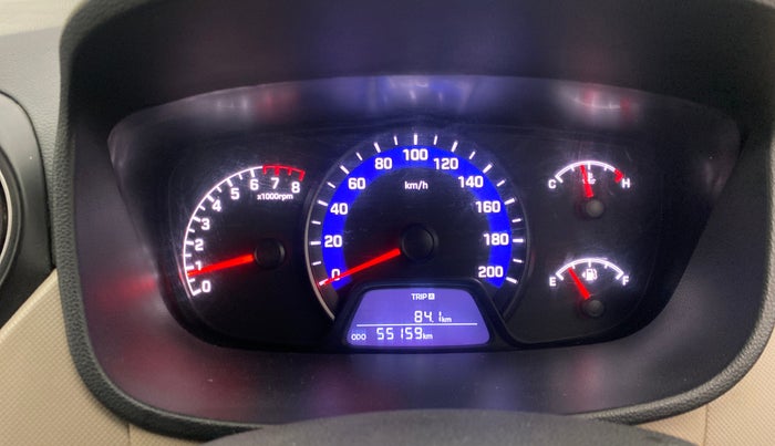 2019 Hyundai Xcent S 1.2, Petrol, Manual, 55,158 km, Odometer Image