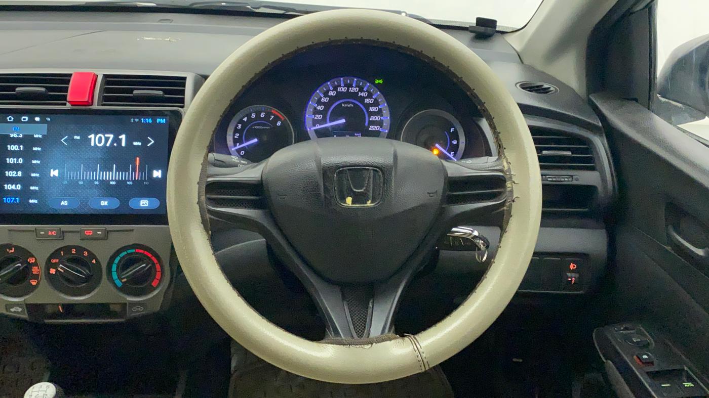 2012 Honda City 1.5L I-VTEC CORPORATE MT, Petrol, Manual, 82,878 km, Steering Wheel Close Up