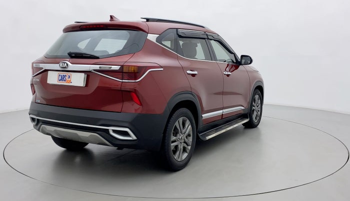 2019 KIA SELTOS HTX 1.5 PETROL MT, Petrol, Manual, 55,260 km, Right Back Diagonal