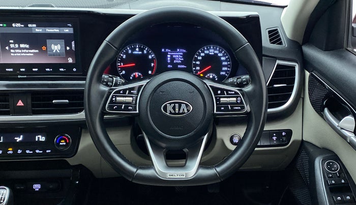 2019 KIA SELTOS HTX 1.5 PETROL MT, Petrol, Manual, 55,260 km, Steering Wheel Close Up