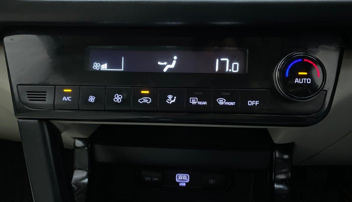 2019 KIA SELTOS HTX 1.5 PETROL MT, Petrol, Manual, 55,260 km, Automatic Climate Control