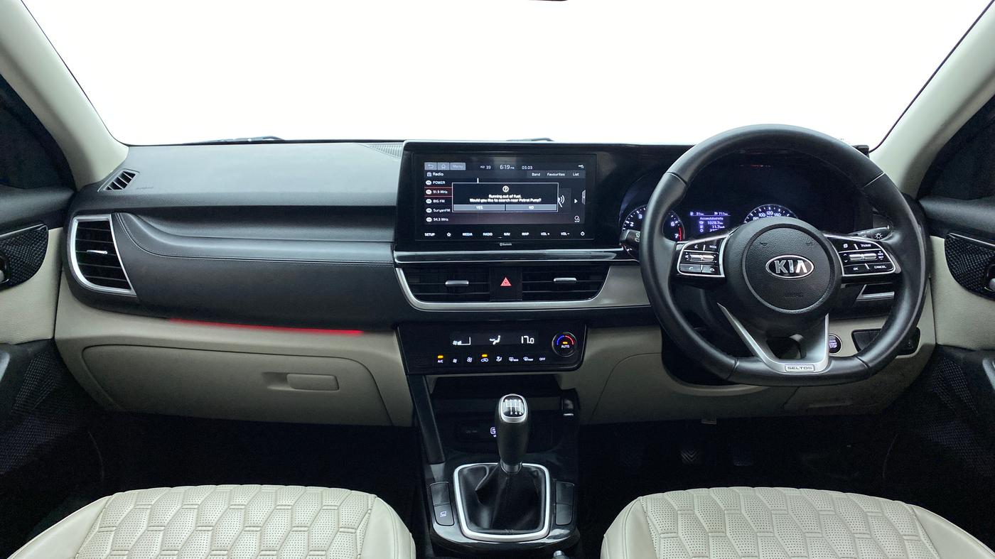 2019 KIA SELTOS HTX 1.5 PETROL MT, Petrol, Manual, 55,260 km, Dashboard