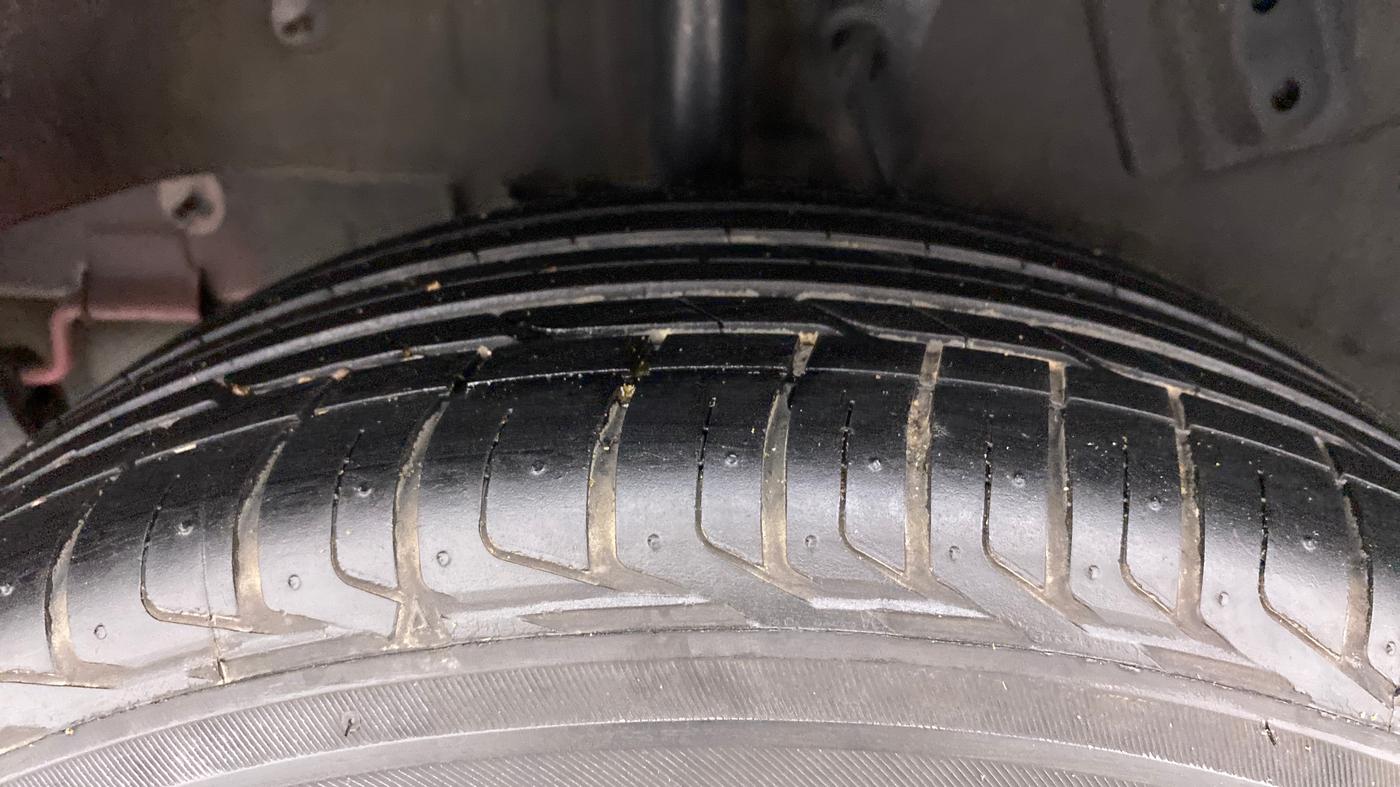 2021 Tata NEXON XZA PLUS PETROL, Petrol, Automatic, 10,453 km, Right Rear Tyre Tread