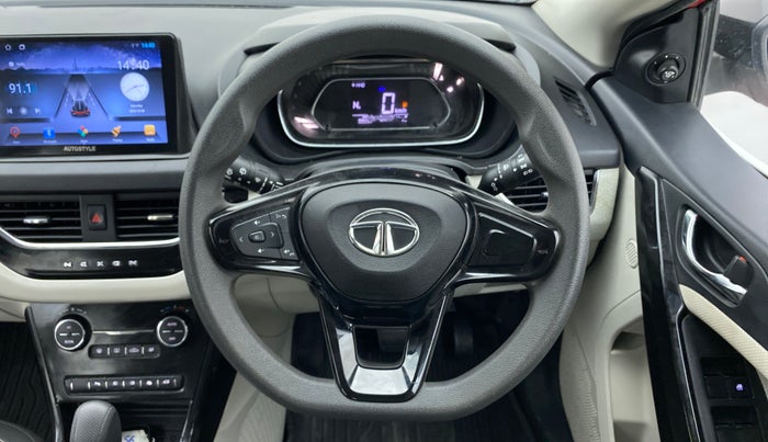 2021 Tata NEXON XZA PLUS PETROL, Petrol, Automatic, 10,453 km, Steering Wheel Close Up