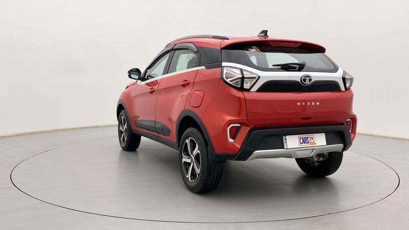 2021 Tata NEXON XZA PLUS PETROL, Petrol, Automatic, 10,453 km, Left Back Diagonal