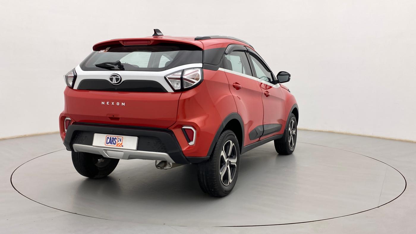 2021 Tata NEXON XZA PLUS PETROL, Petrol, Automatic, 10,453 km, Right Back Diagonal