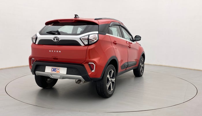 2021 Tata NEXON XZA PLUS PETROL, Petrol, Automatic, 10,453 km, Right Back Diagonal