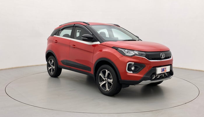 2021 Tata NEXON XZA PLUS PETROL, Petrol, Automatic, 10,453 km, Right Front Diagonal