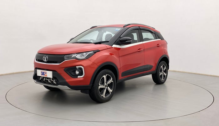 2021 Tata NEXON XZA PLUS PETROL, Petrol, Automatic, 10,453 km, Left Front Diagonal