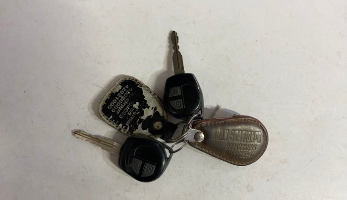 2014 Maruti Wagon R 1.0 VXI, Petrol, Manual, 58,574 km, Key Close Up