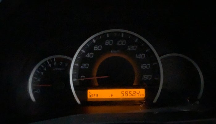 2014 Maruti Wagon R 1.0 VXI, Petrol, Manual, 58,574 km, Odometer Image