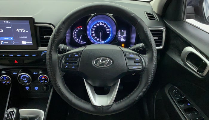 2019 Hyundai VENUE 1.0L Turbo GDI SX MT, Petrol, Manual, 18,246 km, Steering Wheel Close Up