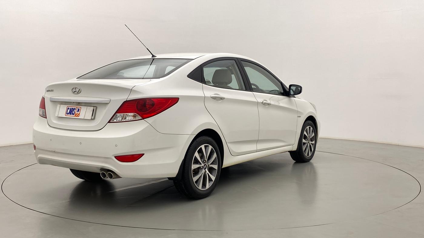 2014 Hyundai Verna FLUIDIC 1.4 VTVT CX, Petrol, Manual, 33,330 km, Right Back Diagonal