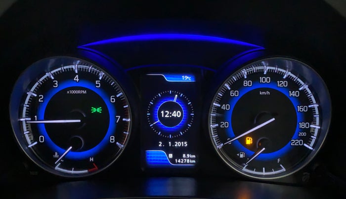 2021 Toyota Glanza G, Petrol, Manual, 14,278 km, Odometer Image