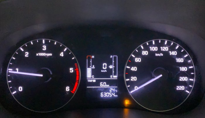 2018 Hyundai Creta SX PLUS 1.6 DIESEL, Diesel, Manual, 63,054 km, Odometer Image