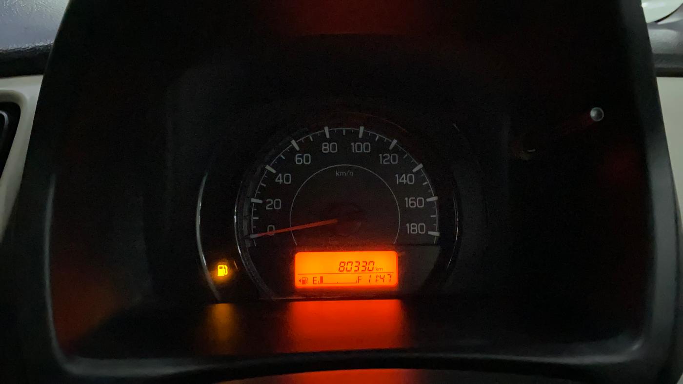 2021 Maruti New Wagon-R LXI 1.0, Petrol, Manual, 80,358 km, Odometer Image