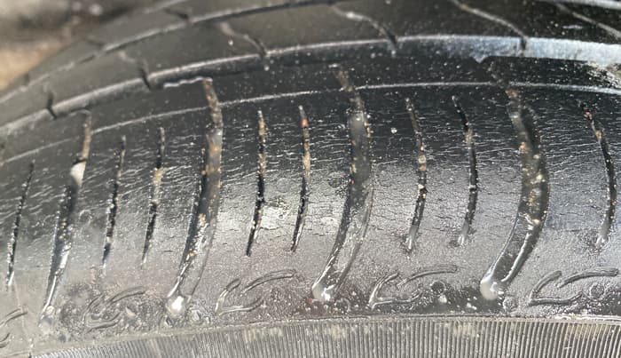2023 Tata Tiago XT (O) PETROL, Petrol, Manual, 24,291 km, Left Rear Tyre Tread