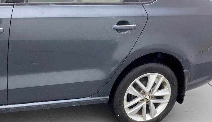 2017 Skoda Rapid 1.6 MPI STYLE AT, Petrol, Automatic, 36,023 km, Rear left door - Slightly dented